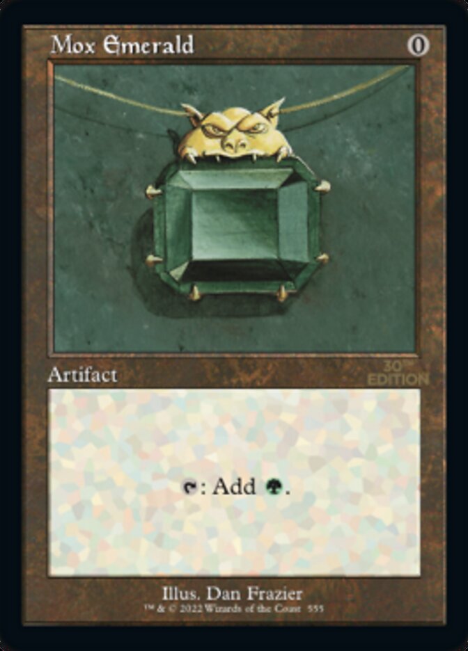 Mox Emerald (Retro) [30th Anniversary Edition] - Trinity Hobby