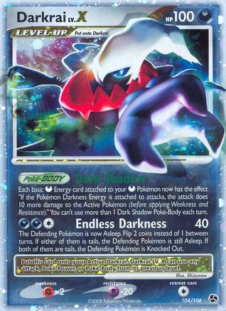 Darkrai LV.X (104/106) [Diamond & Pearl: Great Encounters] - Trinity Hobby