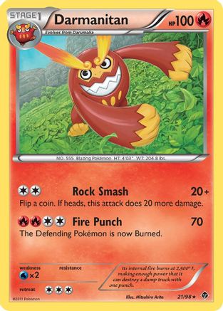 Darmanitan (21/98) [Black & White: Emerging Powers] - Trinity Hobby
