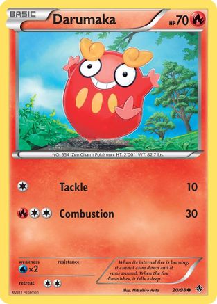 Darumaka (20/98) [Black & White: Emerging Powers] - Trinity Hobby