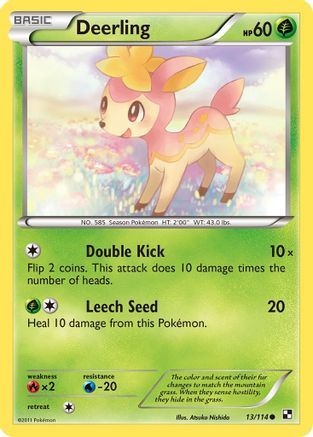 Deerling (13/114) [Black & White: Base Set] - Trinity Hobby