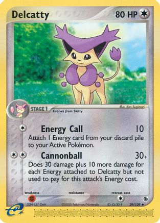 Delcatty (29/109) [EX: Ruby & Sapphire] - Trinity Hobby