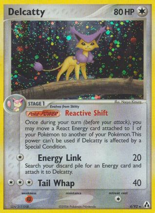 Delcatty (4/92) (Stamped) [EX: Legend Maker] - Trinity Hobby
