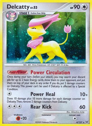 Delcatty (4/127) [Platinum: Base Set] - Trinity Hobby