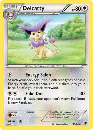 Delcatty (105/146) [XY: Base Set] - Trinity Hobby