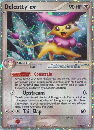 Delcatty ex (91/100) [EX: Crystal Guardians] - Trinity Hobby