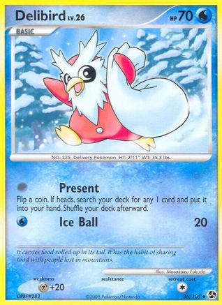 Delibird (36/106) [Diamond & Pearl: Great Encounters] - Trinity Hobby