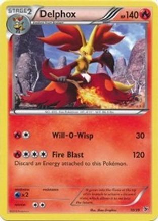Delphox (10/39) [XY: Kalos Starter Set] - Trinity Hobby