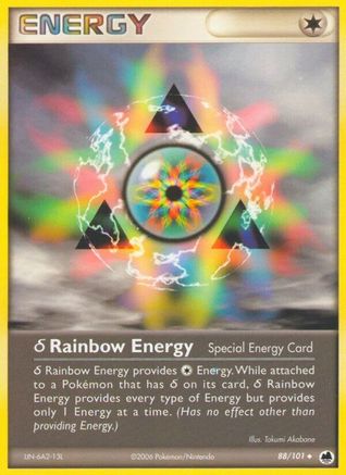 Rainbow Energy (88/101)(Delta Species) (Stamped) [EX: Dragon Frontiers] - Trinity Hobby