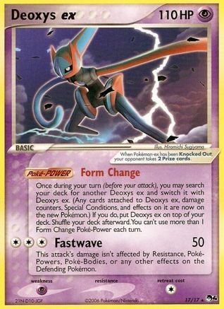 Deoxys ex (17/17) [POP Series 4] - Trinity Hobby