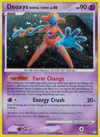 Deoxys Normal Forme (1/146) [Diamond & Pearl: Legends Awakened] - Trinity Hobby