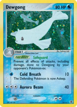 Dewgong (3/112) [EX: FireRed & LeafGreen] - Trinity Hobby
