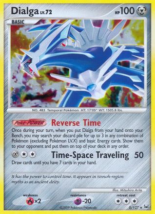 Dialga (5/127) [Platinum: Base Set] - Trinity Hobby