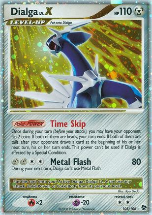 Dialga LV.X (105/106) [Diamond & Pearl: Great Encounters] - Trinity Hobby
