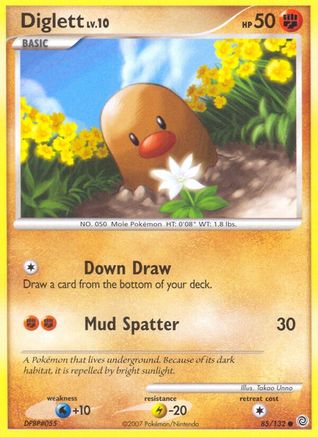 Diglett (85/132) [Diamond & Pearl: Secret Wonders] - Trinity Hobby
