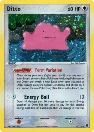 Ditto (4/112) [EX: FireRed & LeafGreen] - Trinity Hobby