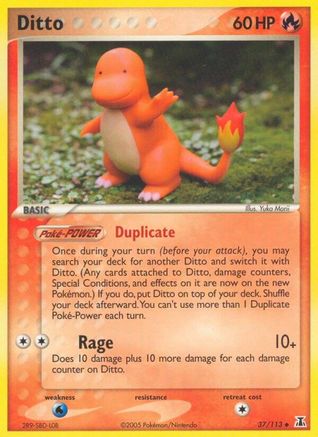 Ditto (37/113) (Stamped) [EX: Delta Species] - Trinity Hobby