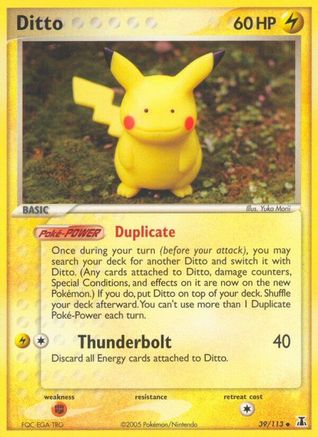 Ditto (39/113) [EX: Delta Species] - Trinity Hobby
