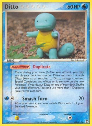 Ditto (40/113) (Stamped) [EX: Delta Species] - Trinity Hobby