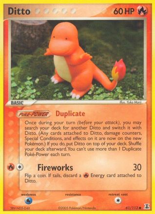 Ditto (61/113) (Stamped) [EX: Delta Species] - Trinity Hobby