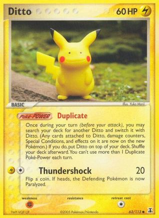 Ditto (63/113) (Stamped) [EX: Delta Species] - Trinity Hobby