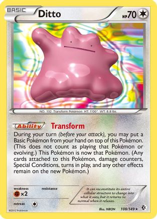 Ditto (108/149) [Black & White: Boundaries Crossed] - Trinity Hobby