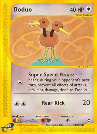 Doduo (73/147) [Aquapolis] - Trinity Hobby