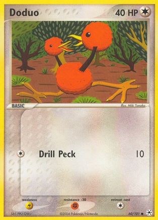 Doduo (60/101) [EX: Hidden Legends] - Trinity Hobby
