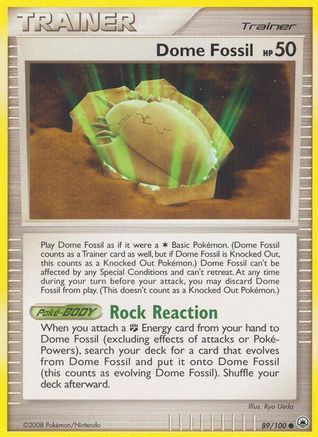 Dome Fossil (89/100) [Diamond & Pearl: Majestic Dawn] - Trinity Hobby