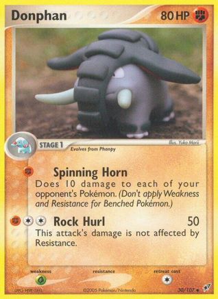 Donphan (30/107) [EX: Deoxys] - Trinity Hobby