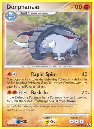 Donphan (48/132) [Diamond & Pearl: Secret Wonders] - Trinity Hobby