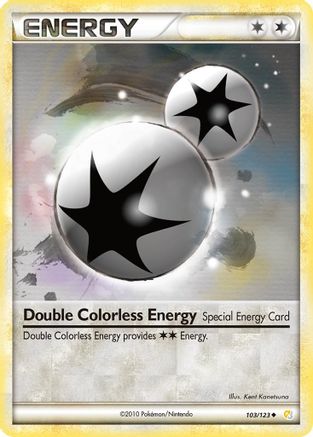 Double Colorless Energy (103/123) [HeartGold & SoulSilver: Base Set] - Trinity Hobby