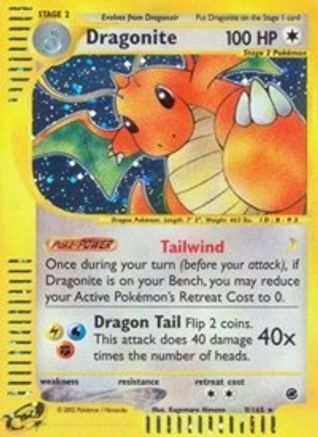 Dragonite (9/165) [Expedition: Base Set] - Trinity Hobby