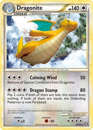 Dragonite (18/102) [HeartGold & SoulSilver: Triumphant] - Trinity Hobby
