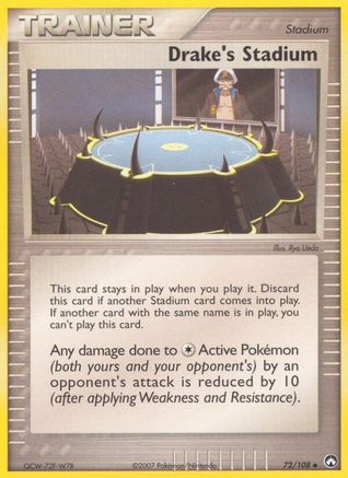 Drake's Stadium (72/108) (Stamped) [EX: Power Keepers] - Trinity Hobby