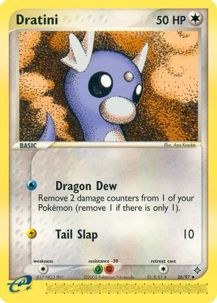 Dratini (26/97) [EX: Dragon] - Trinity Hobby