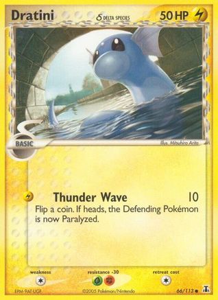 Dratini (66/113) (Delta Species) (Stamped) [EX: Delta Species] - Trinity Hobby