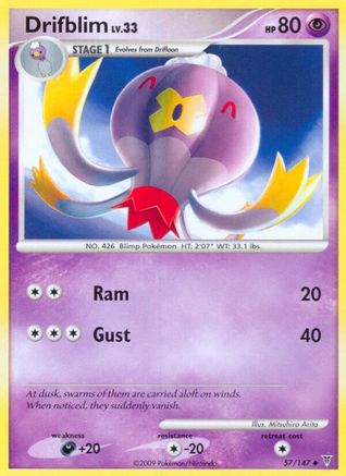 Drifblim (57/147) [Platinum: Supreme Victors] - Trinity Hobby