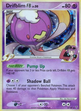 Drifblim FB (3/147) [Platinum: Supreme Victors] - Trinity Hobby