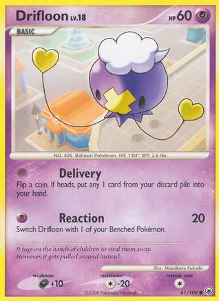 Drifloon (61/100) [Diamond & Pearl: Majestic Dawn] - Trinity Hobby