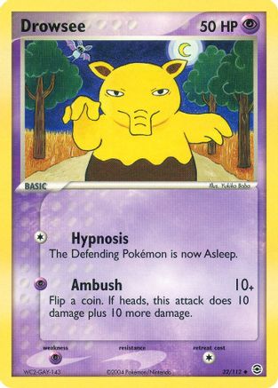 Drowzee (32/112) [EX: FireRed & LeafGreen] - Trinity Hobby