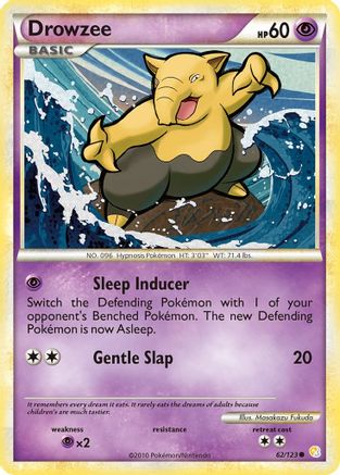 Drowzee (62/123) [HeartGold & SoulSilver: Base Set] - Trinity Hobby