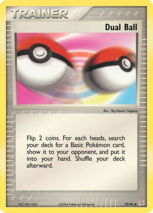 Dual Ball (72/95) [EX: Team Magma vs Team Aqua] - Trinity Hobby