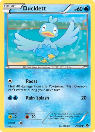 Ducklett (26/98) [Black & White: Emerging Powers] - Trinity Hobby