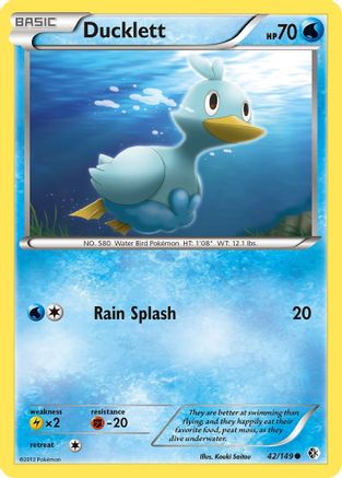 Ducklett (42/149) [Black & White: Boundaries Crossed] - Trinity Hobby