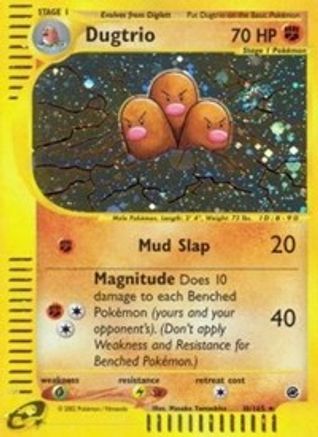 Dugtrio (10/165) [Expedition: Base Set] - Trinity Hobby
