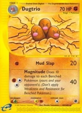 Dugtrio (44/165) [Expedition: Base Set] - Trinity Hobby