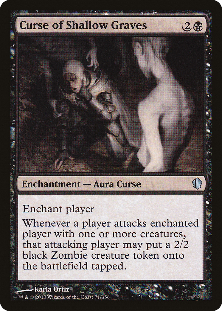 Curse of Shallow Graves [Commander 2013] - Trinity Hobby