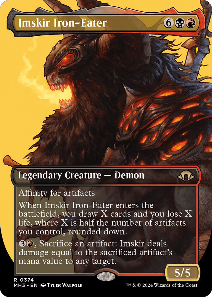 Imskir Iron-Eater (Borderless) [Modern Horizons 3] - Trinity Hobby