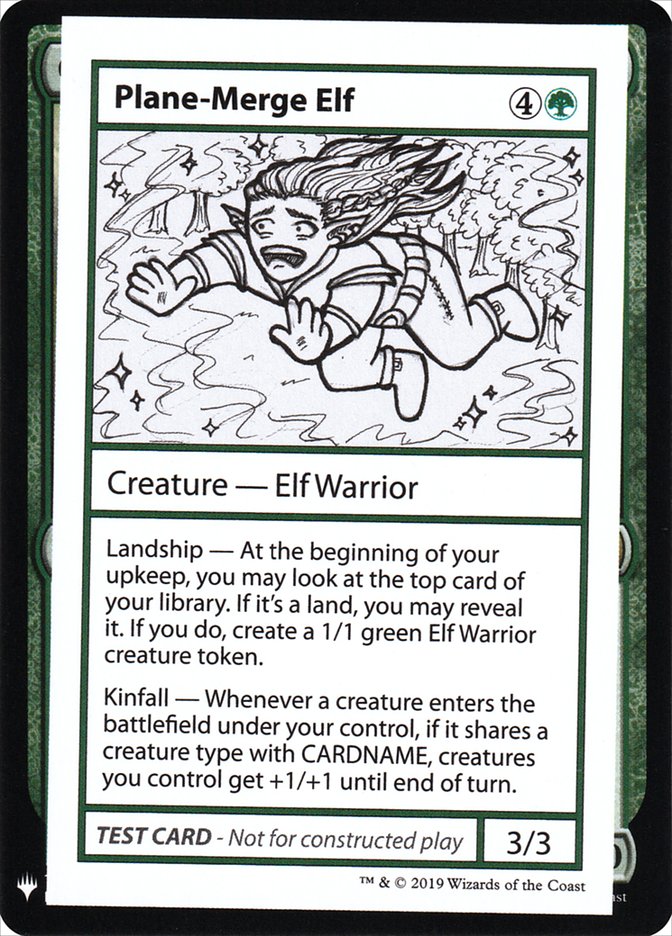 Plane-Merge Elf [Mystery Booster Playtest Cards] - Trinity Hobby